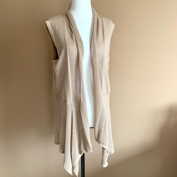 Haggar long knit open vest - Picture 1 of 7